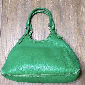 Medium Pebbled Leather Cole Haan Triangle Shoulder Bag